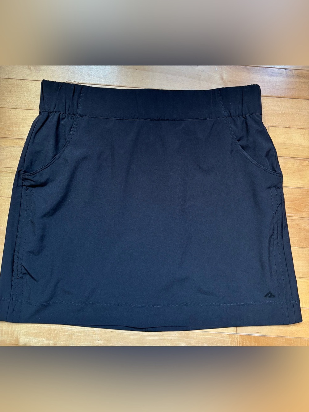 Black Mountain Women’s Black Active Skort - Classic Comfortable Shorts Size Lar